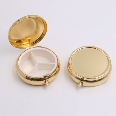 2.75'' Dia Round Metal Box W/A Mirror