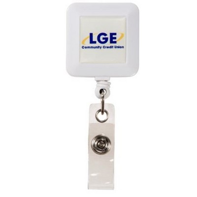 Square Plastic Badge Retriever