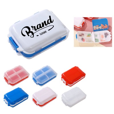 Trifold Travel Pill Box