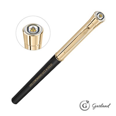Garland® Monogram Custom Rollerball Pen - Gold