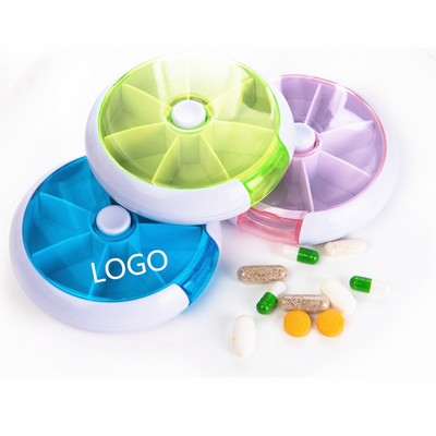 Rotating Seven Days Pill Box
