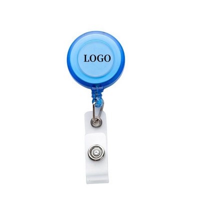 Retractable ID Badge Holder with Belt Clip