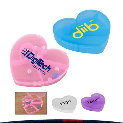 Elira Heart-Shaped Pill Case